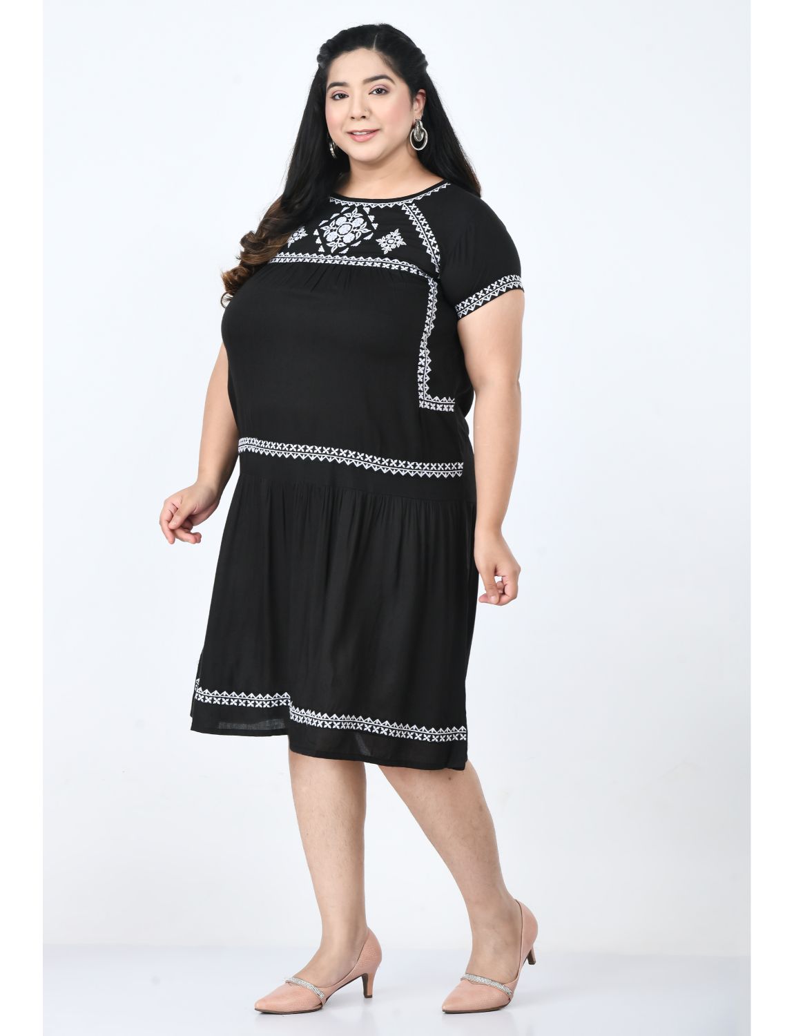 Ethnic Motifs Dress