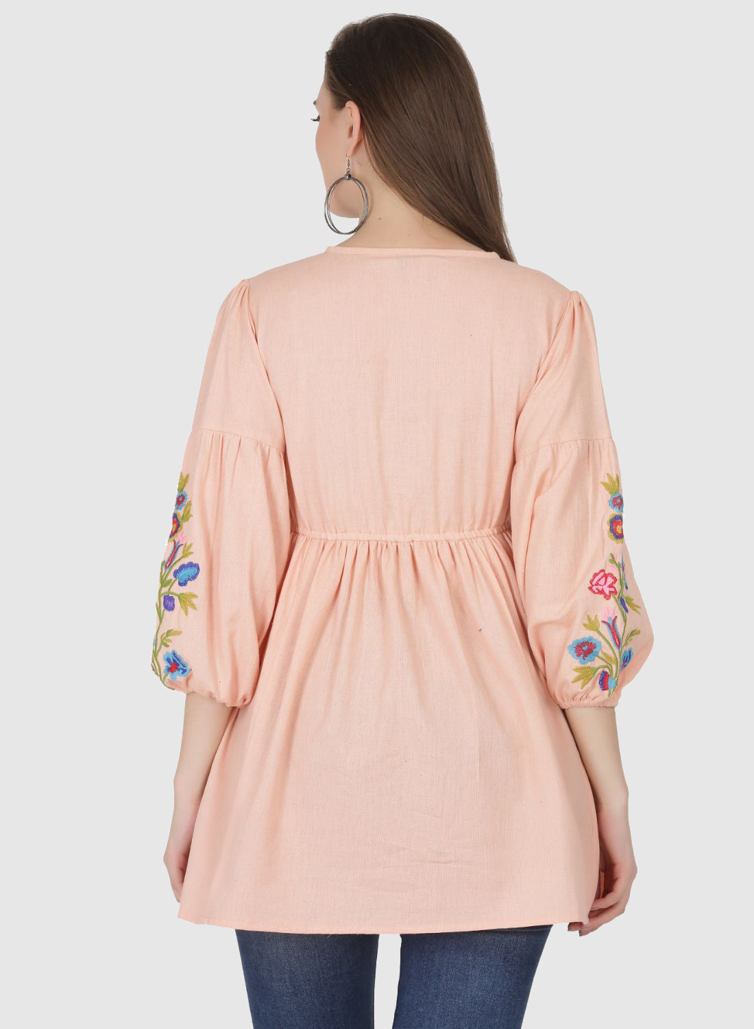Women Top Regular Fit and Flare Puff Sleeve