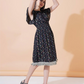 Women Pleated Fit and Flare Dress