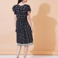 Women Pleated Fit and Flare Dress