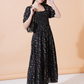 Women Floral Printed Fit and Flare Maxi Dress