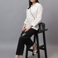 Cotton Shirt Shirt Collar Top