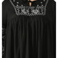 Black Tie-Up Neck Top