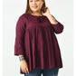Tie-Up Neck Pure Cotton Empire Top