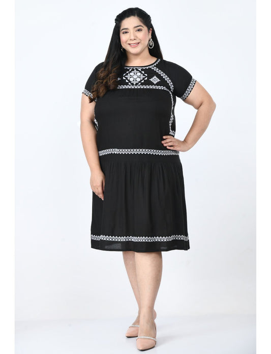 Ethnic Motifs Dress