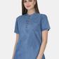Mandarin Collar Shirt Top