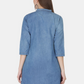 Mandarin Collar Longline Top