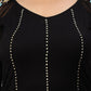 Plus Size Polka Dot Embroidered V-Neck Longline Pure Cotton Top