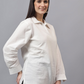 Cotton Shirt Shirt Collar Top