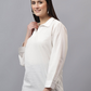 Cotton Shirt Shirt Collar Top