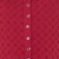 Women Dress Maroon Maxi Cotton Sleeveless