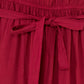 Women Dress Maroon Maxi Cotton Sleeveless