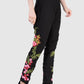 Women Trouser Black Regular Fit Rayon