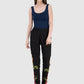 Women Trouser Black Regular Fit Rayon