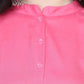 Women Top Pink Casual Regular Fit and Flare 3/4 Sleeve