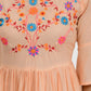 Women Top Pich Casual Regular Bell Sleeve
