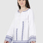 Women Top White Casual Regular Sleeve