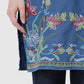 Women Kurti Denim Blue Regular Fit