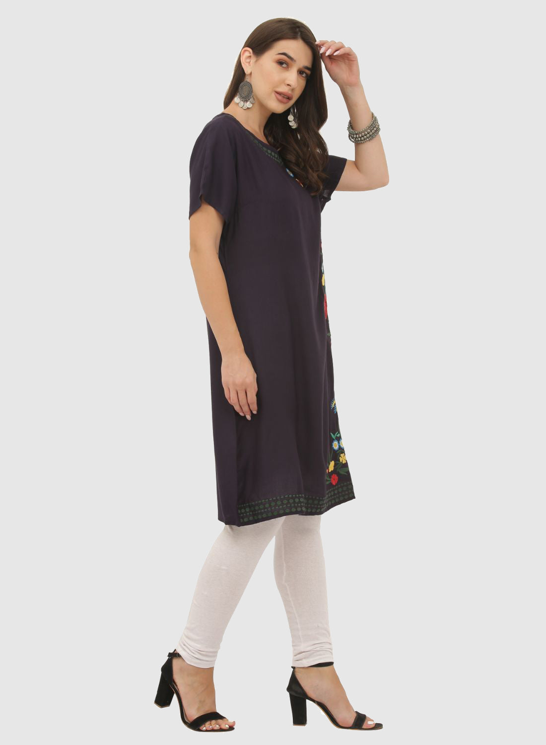Women Dress Black Regular Fit