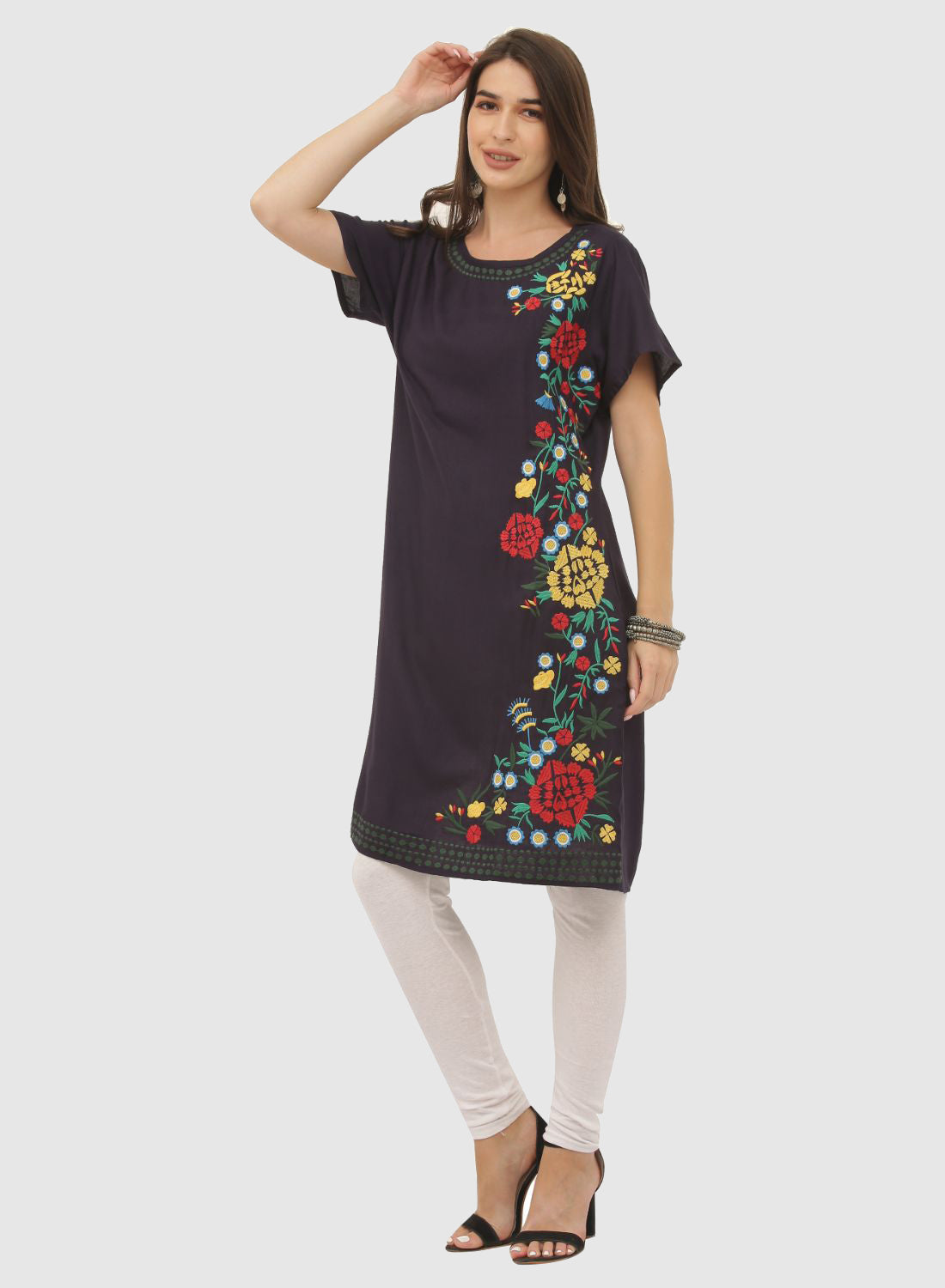 Women Dress Black Regular Fit
