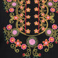 Women Top Black Rayon Tunic Party Wear 3/4 Sleeve