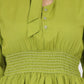 Women Top P/Green Regular Fit and Flare