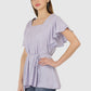 Women Top Purple Regular Fit and Flare