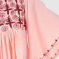 Women Top Pich Rayon Casual Fit and Flare Butter Fly Sleeve